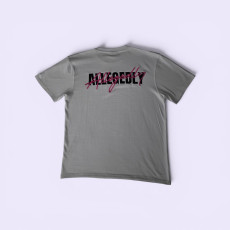 ALLEGEDLY White drop tee